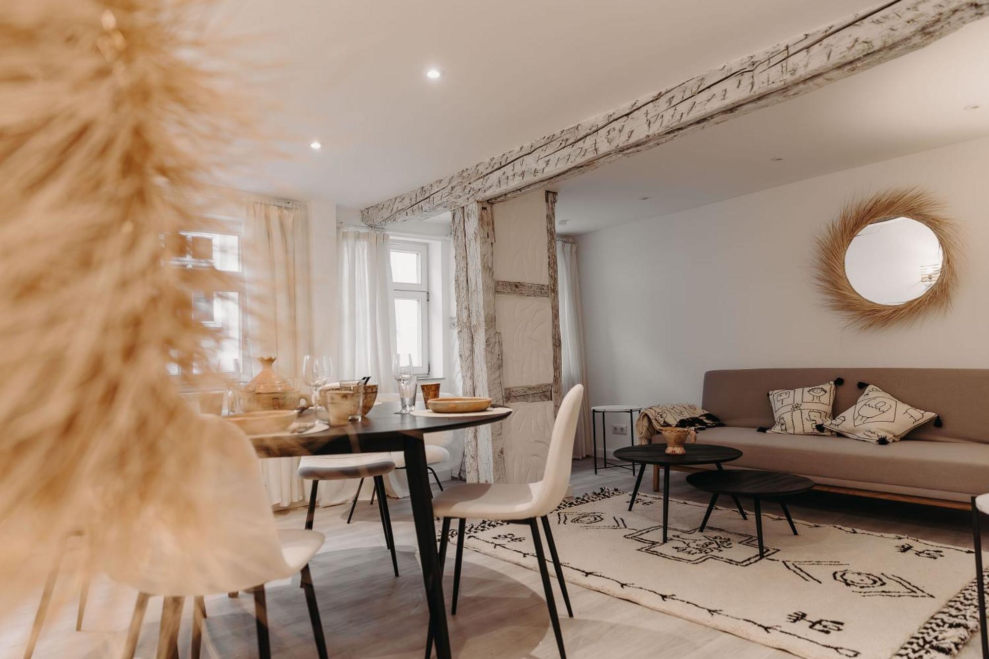 Individuelle Und Zentrale Boho Appartments In Coburg Esterno foto